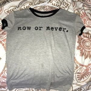 Just a regular t shirt